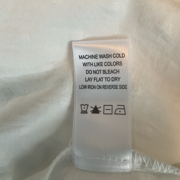 Counterparts White Long Sleeve V-neck Blouse Size XL - Picture 10 of 11